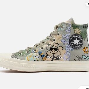 CONVERSE CHUCK 70 HI Much Love Trainers Sneakers